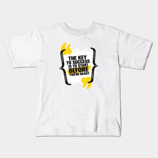 The key to success Kids T-Shirt